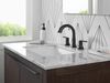 Two Handle Widespread Pull Down Bathroom Faucet