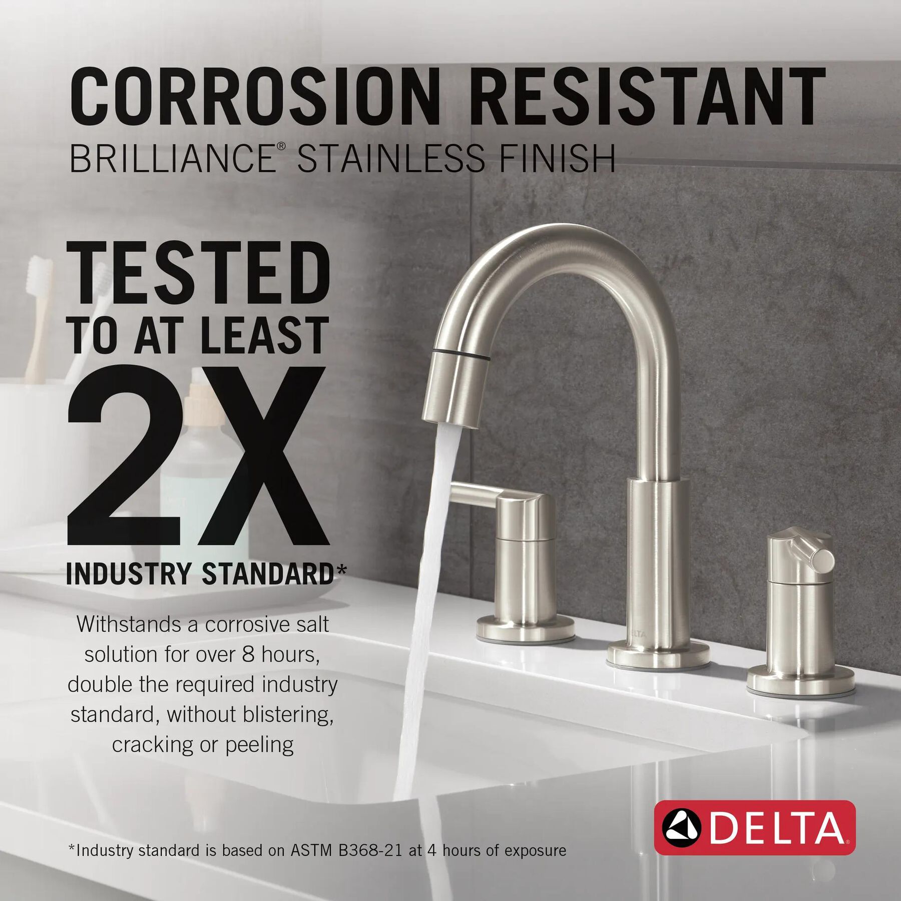 Two Handle Widespread Pull-Down Bathroom Faucet