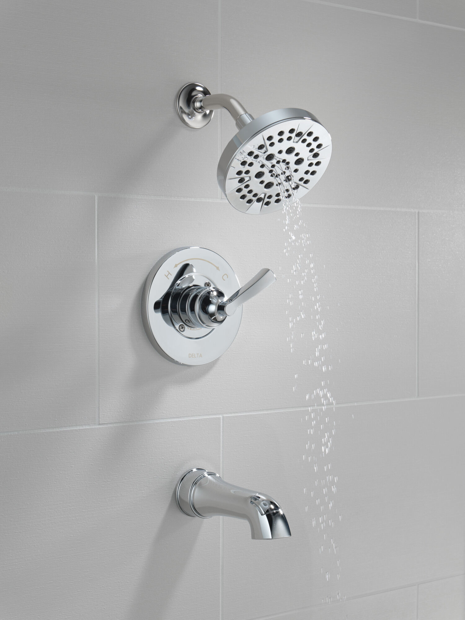 Monitor® 14 Series Tub and Shower in Chrome 144822 | Delta Faucet