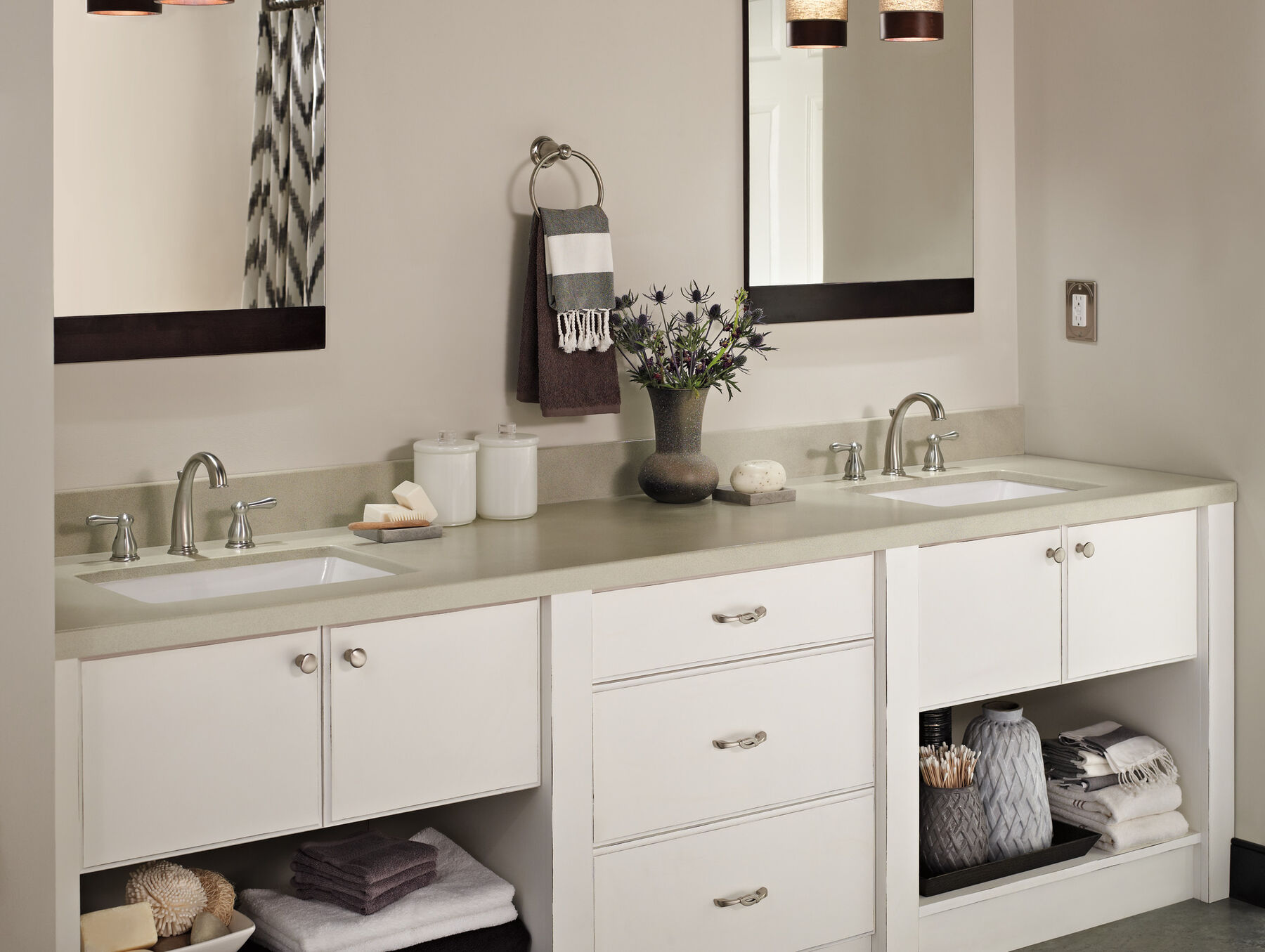 Metal Lever Handle Set - 2H Bathroom