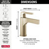 Single-Hole Bathroom Faucet (Recertified)
