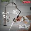 Single Handle Pull-Down Kitchen Faucet with Touch<sub>2</sub>O&reg; and ShieldSpray&reg; Technologies