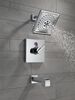 Angular Modern Temp2O&reg; 14 Series Tub & Shower Trim