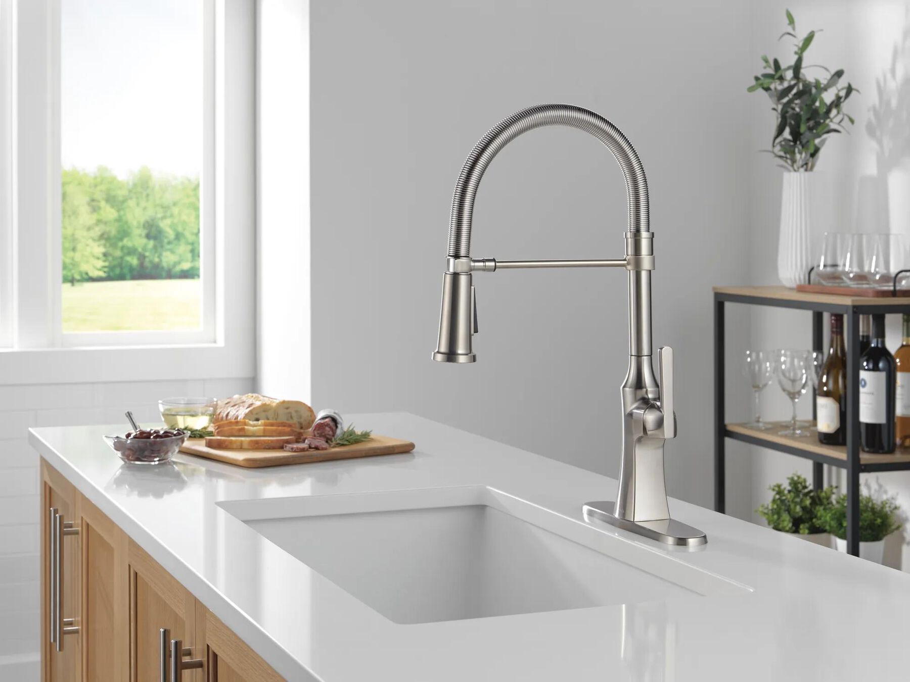Spring Kitchen Faucet (Recertified)
