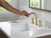Two Handle Widespread Pull Down Bathroom Faucet