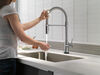 Single-Handle Pull-Down Spring Kitchen Faucet with Touch<sub>2</sub>O&reg; Technology (Recertified)