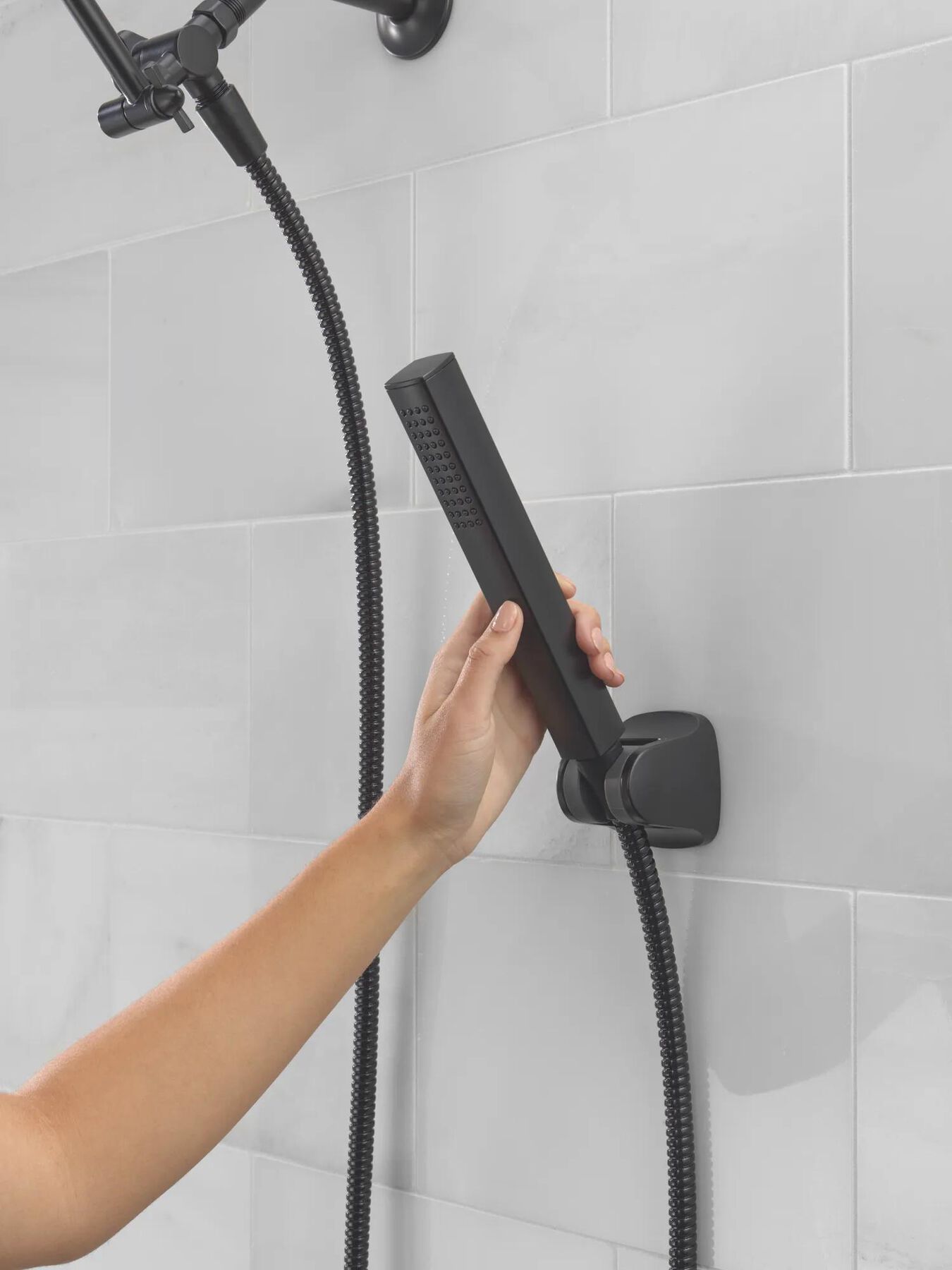 Monitor 14 Series Shower Trim with 10-Inch Raincan Combination Showerhead Bundle