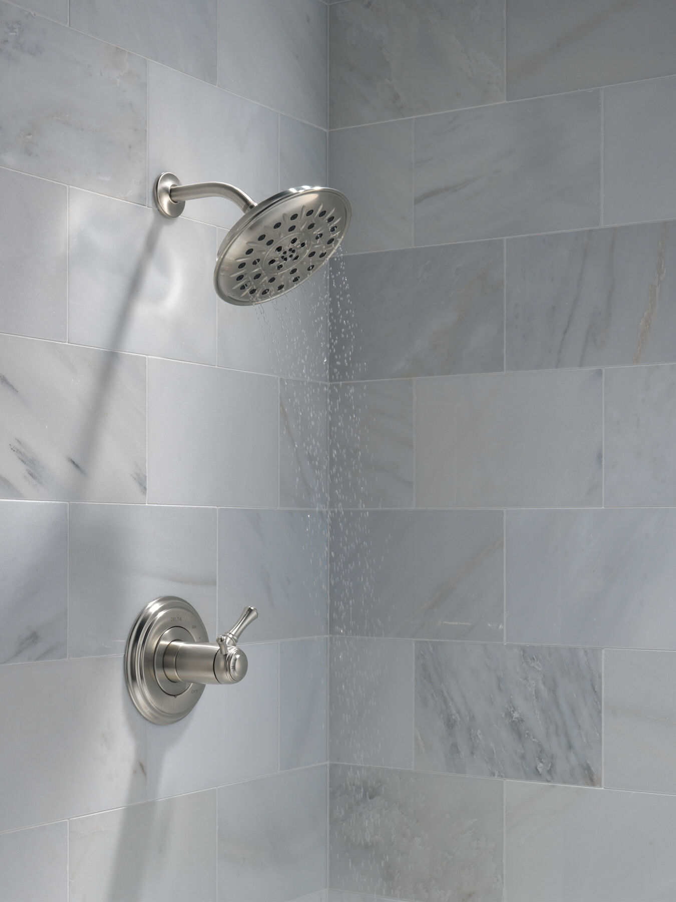 H2Okinetic&reg; 4-Setting Shower Head with Ultrasoak&reg;