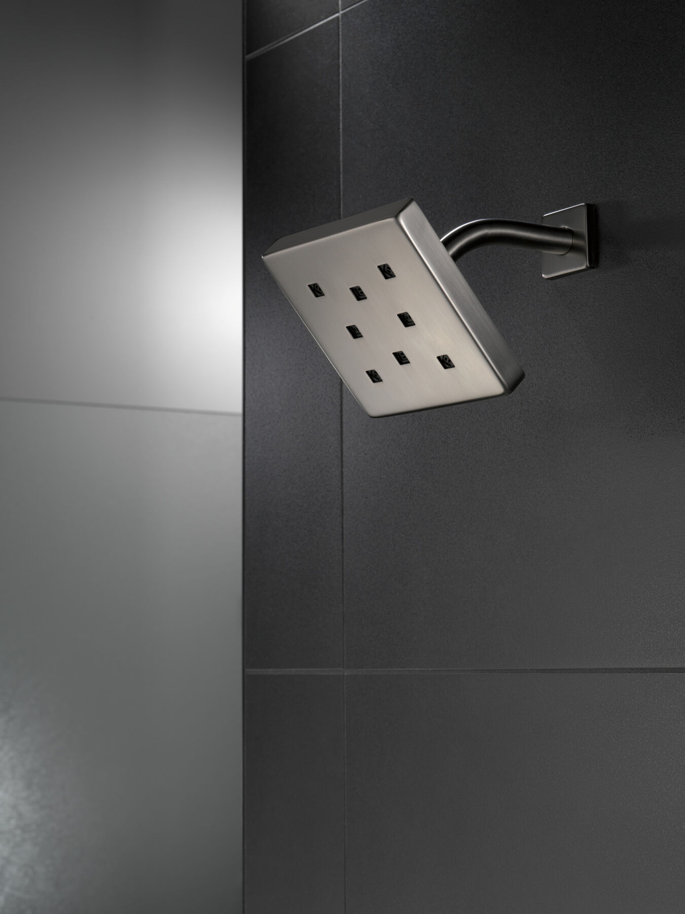 H2Okinetic&reg; Single-Setting Metal Raincan Shower Head