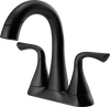 Two Handle Centerset Pull-Down Bathroom Faucet