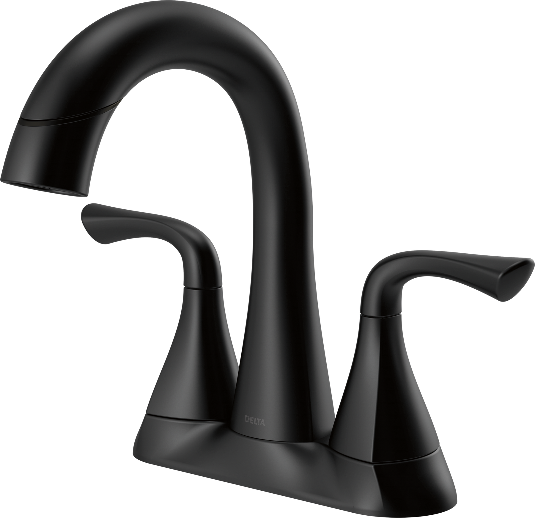 Two Handle Centerset Pull-Down Bathroom Faucet