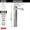 Vessel Bathroom Faucet w/Riser (Recertified)