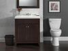 Round Front Toilet With Night Light Seat
