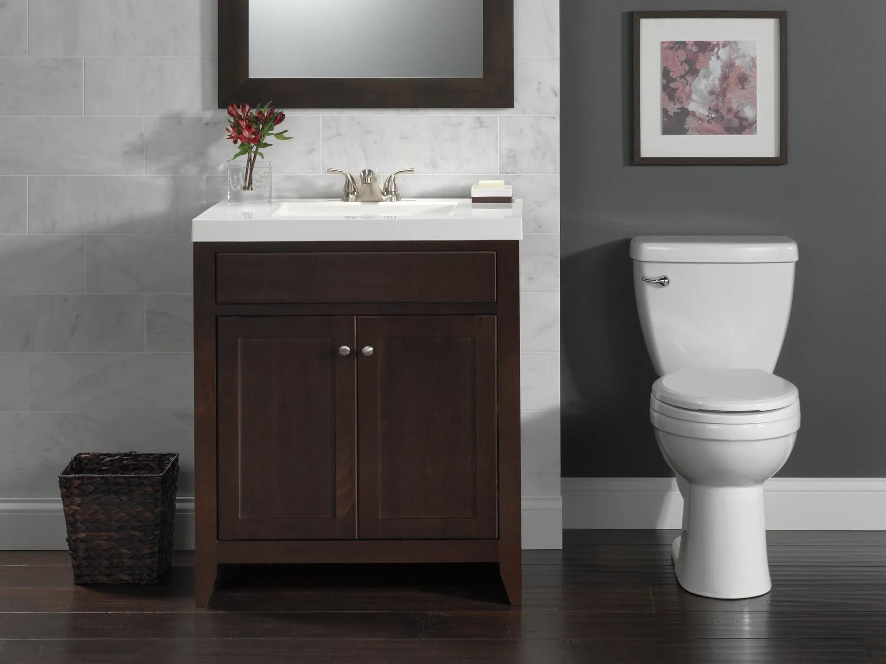Round Front Toilet With Night Light Seat