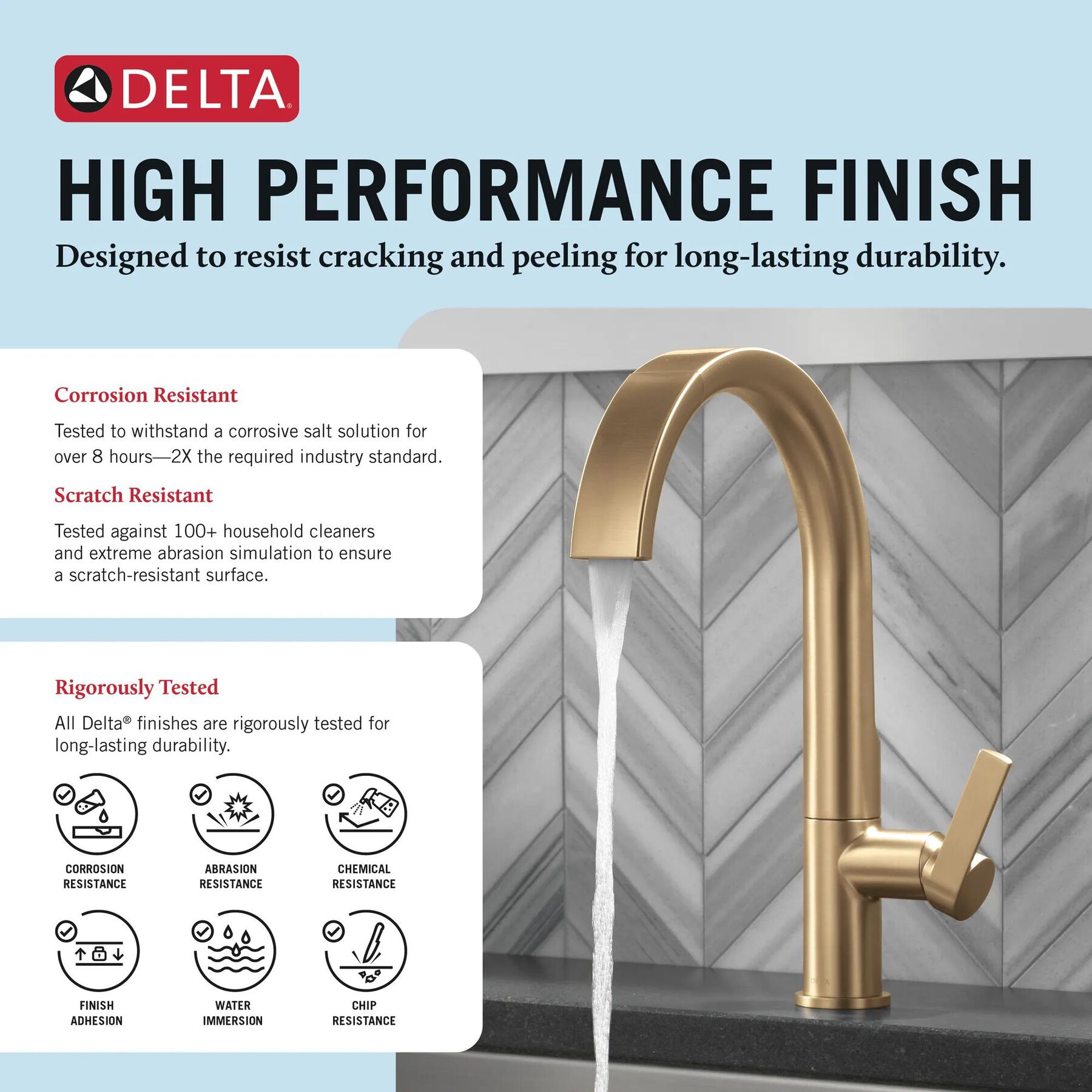 Single Handle Pull-Down Kitchen Faucet