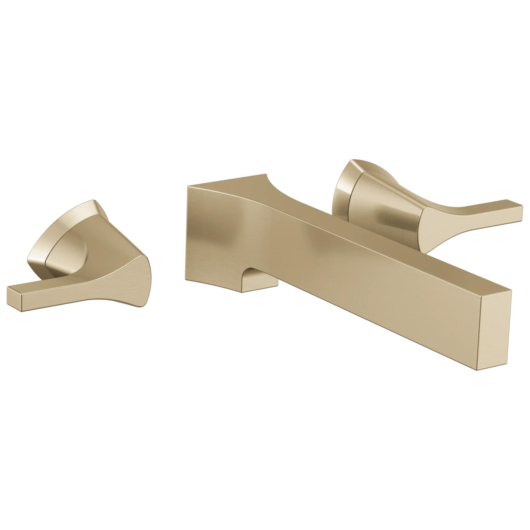 Two Handle Wall Mount Bathroom Faucet Trim