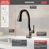 Single Handle Pull-Down Bar/Prep Faucet with Touch