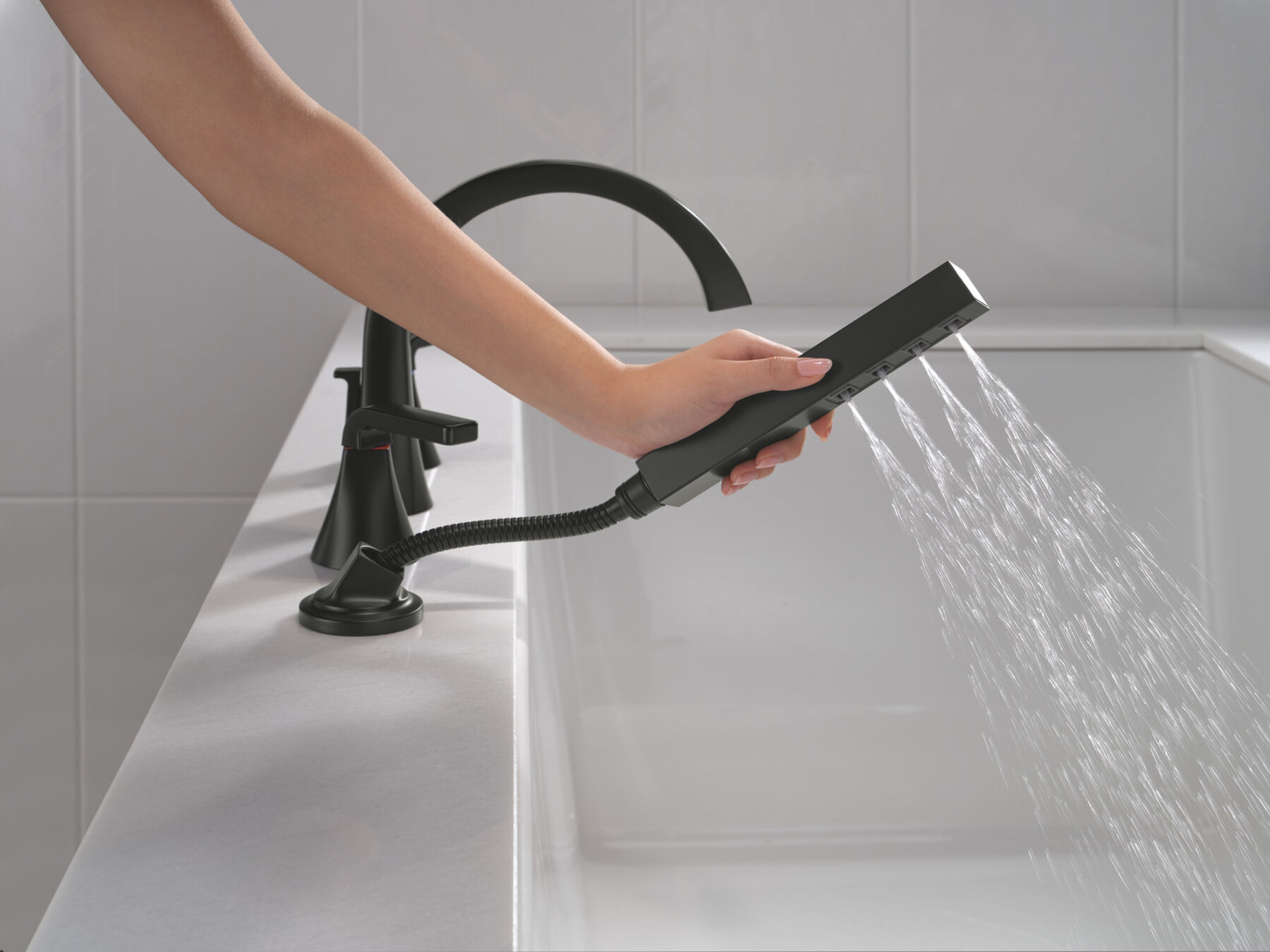 Roman Tub Trim with Hand Shower