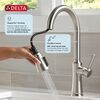 Single Handle Pull-Down Kitchen Faucet with Soap Dispenser and ShieldSpray&reg; Technology