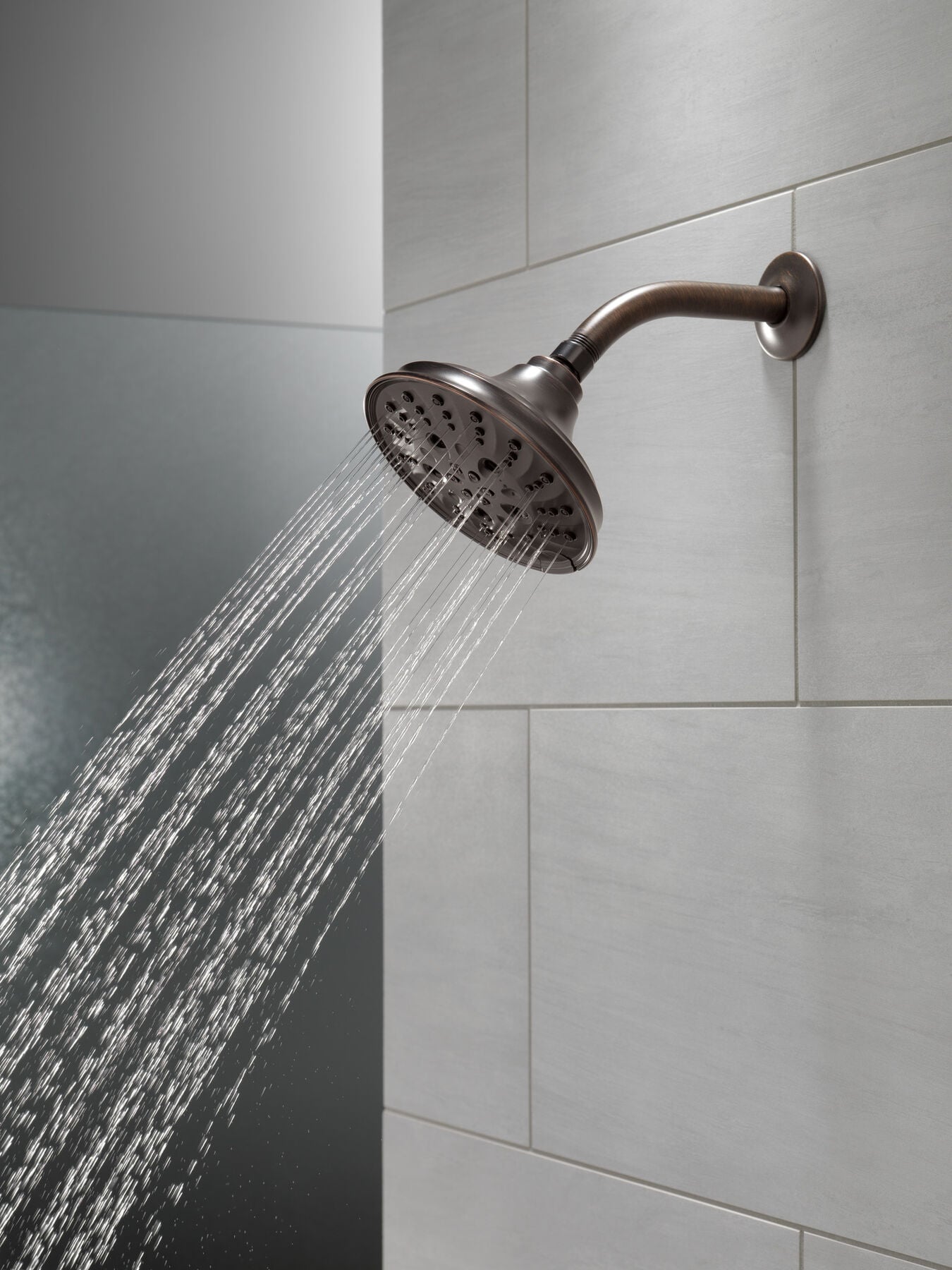 H<sub>2</sub>Okinetic&reg; 5-Setting Traditional Raincan Shower Head