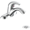 Single-Handle Centerset Lavatory Faucet with Integrated Scald Risk Reduction