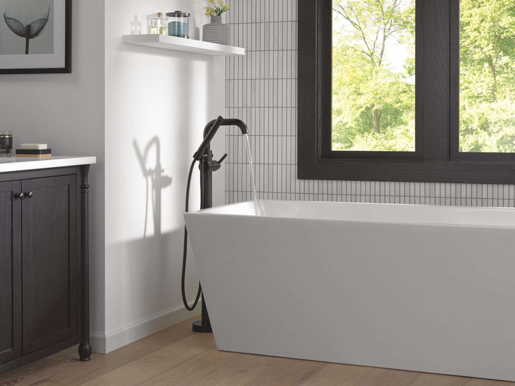 Floor Mount Tub Filler