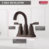 Two Handle Centerset Bathroom Faucet