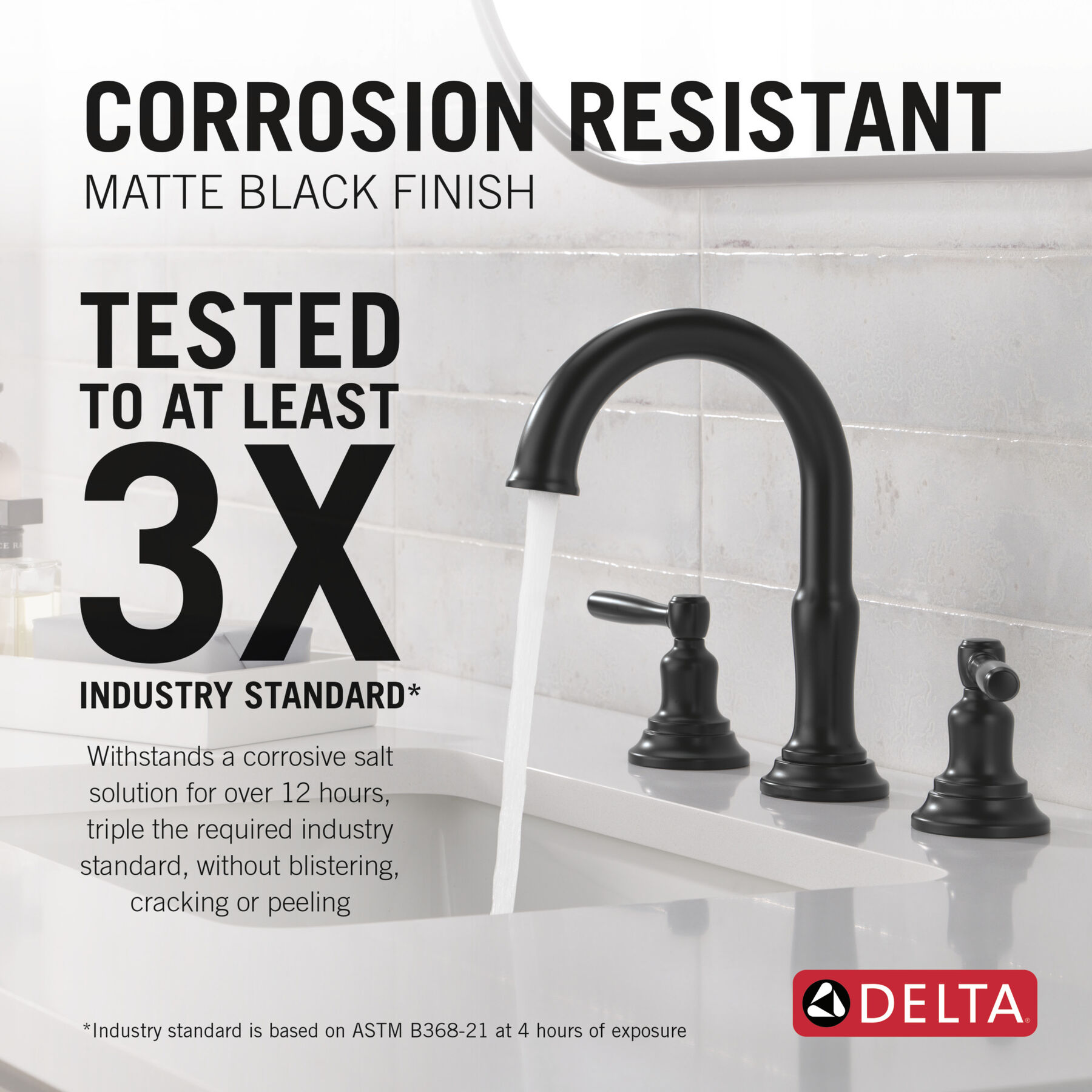 Widespread Lavatory Faucet with 14 Series Shower Trim Bundle