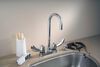 Two Handle 4 In Deck-Mount Faucet