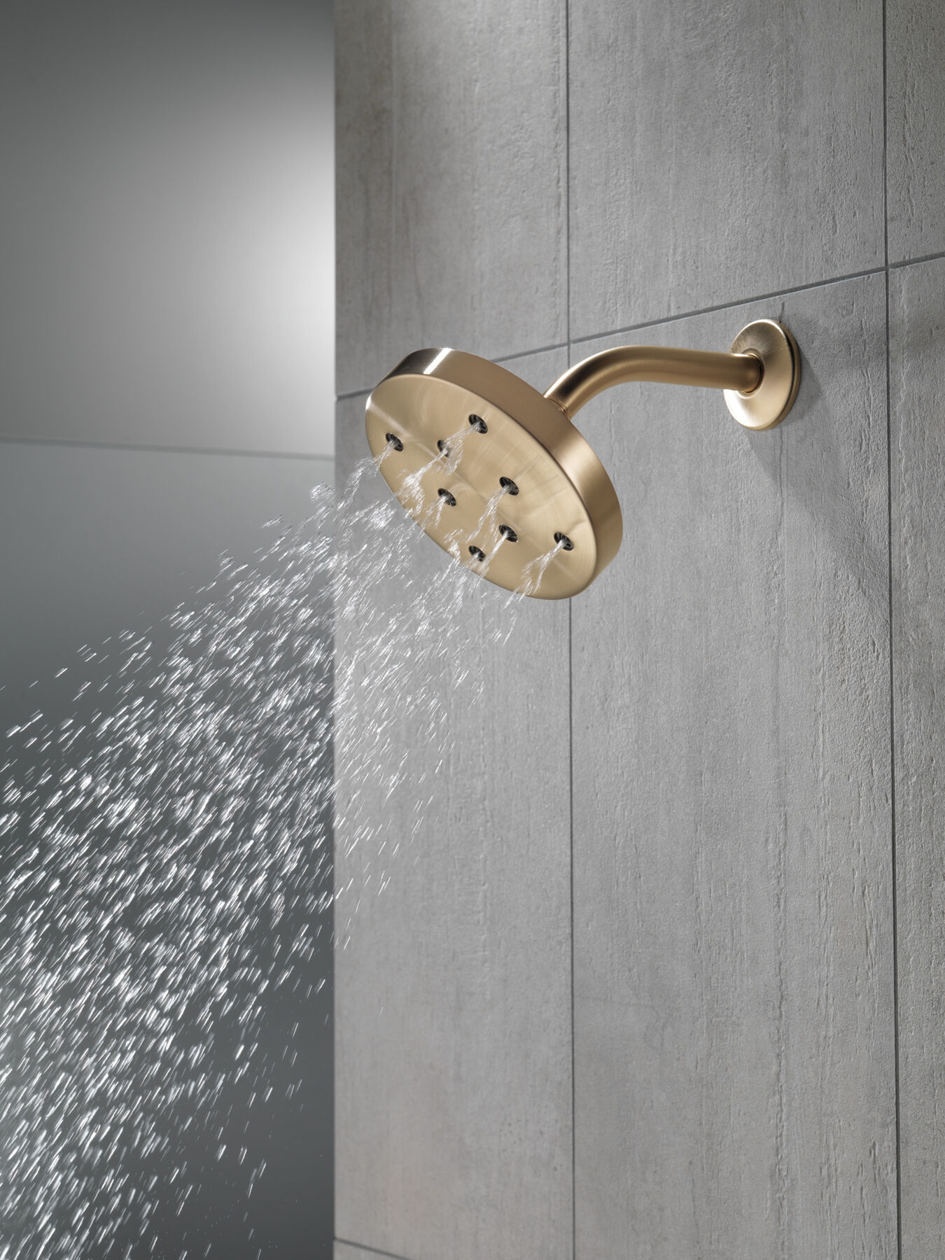 H2Okinetic&reg; Single-Setting Metal Raincan Shower Head