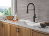 Single-Handle Pull-Down Spring Kitchen Faucet
