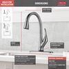 Single Handle Pull-Down Kitchen Faucet with Touch<sub>2</sub>O&reg; and ShieldSpray&reg; Technologies