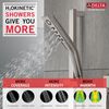 H<sub>2</sub>Okinetic&reg; 3-Setting Slide Bar Hand Shower