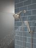Detangling Hand Shower with 4-Setting Showerhead Bundle