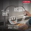 Single Handle Pull-Down Kitchen Faucet with Soap Dispenser and ShieldSpray&reg; Technology