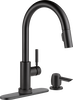 Single Handle Pull-Down Touch<sub>2</sub>O&reg; Technology Kitchen Faucet with Touchless Technology