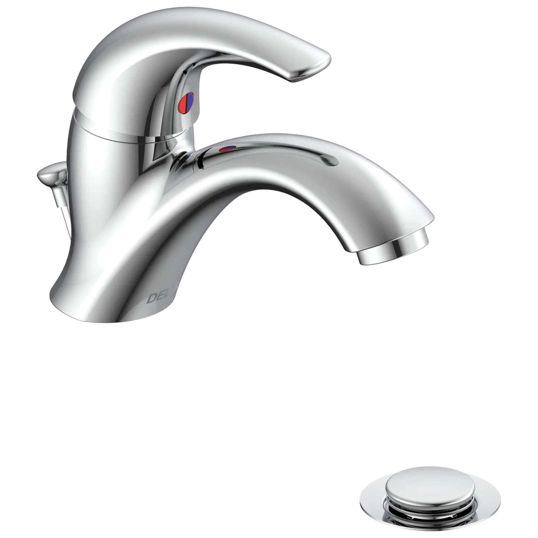 Single Handle Single Hole Centerset Bathroom Faucet