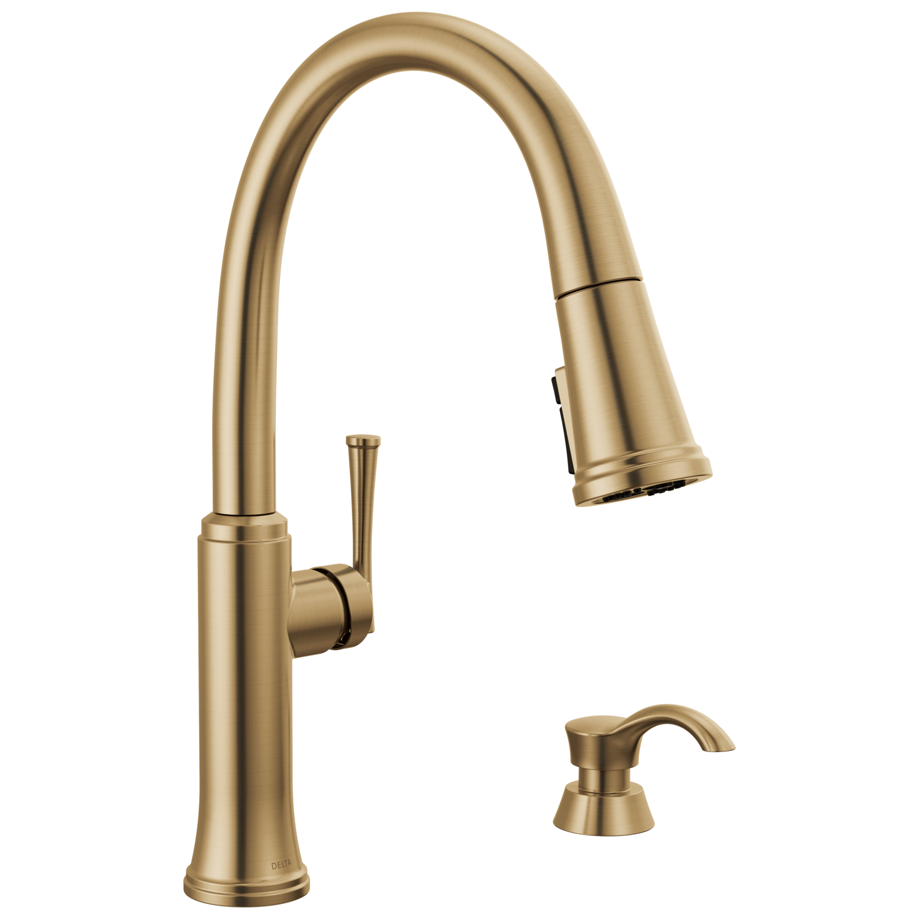 Pull-Down Kitchen Faucet w/Soap Disp (Recertified)