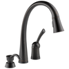 Single Handle Pull-Down Kitchen Faucet with Touch2O&reg; Technology and Soap Dispenser