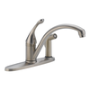 Single Handle Kitchen Faucet with Integral Spray