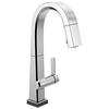 Single Handle Pull-Down Bar/Prep Faucet With Touch<sub>2</sub>O&reg; Technology