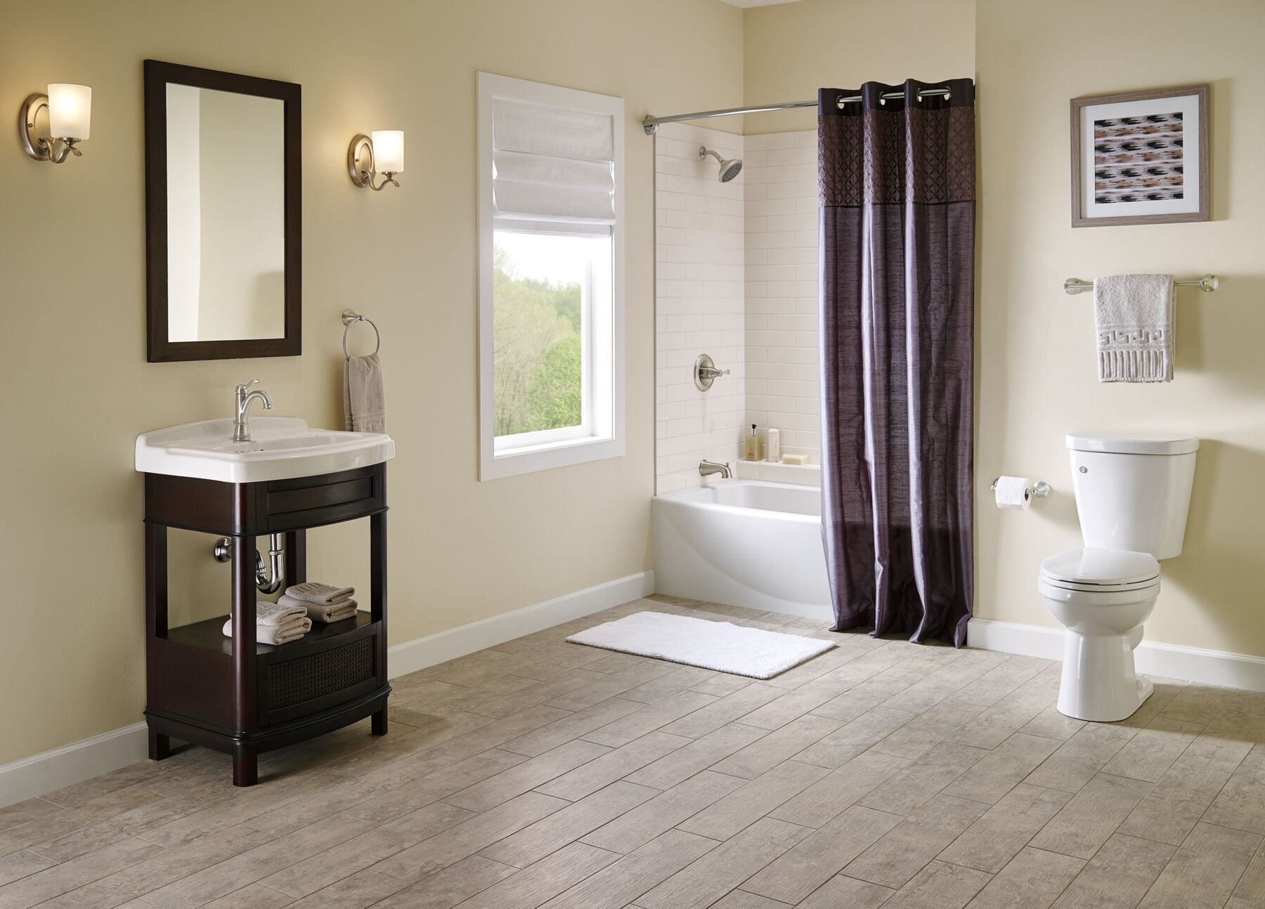 Single Handle Bathroom Faucet (Recertified)