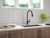 Single Handle Kitchen Pull-Down Faucet With Touchless Technology