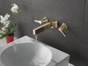 Two Handle Wall Mount Bathroom Faucet Trim