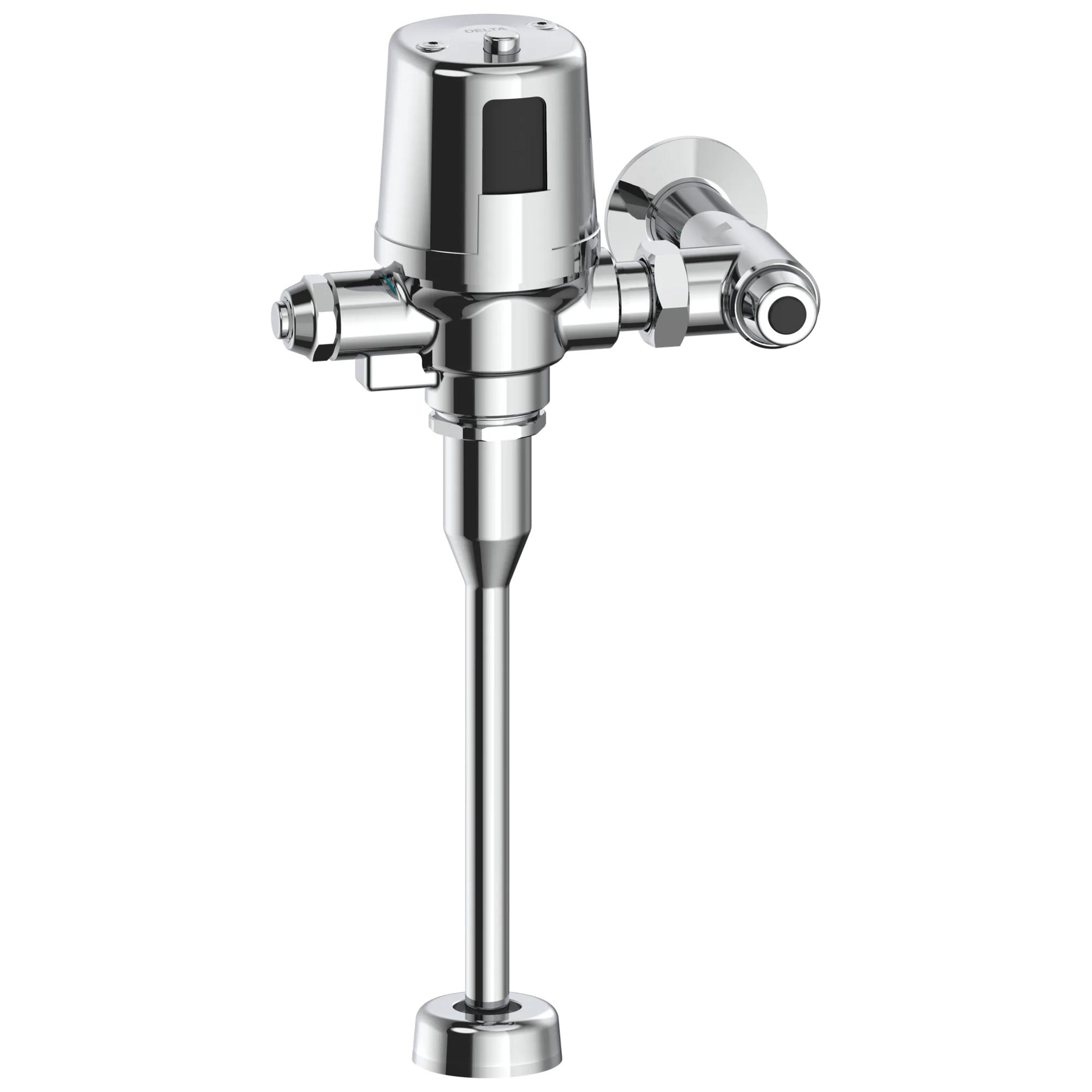 Electronic Exposed Urinal Flush Valve with Mechanical Manual Override - Battery Operated