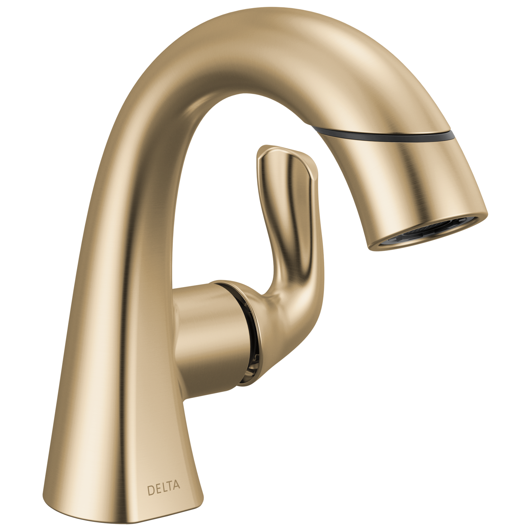 Single Handle Pull-Down Bathroom Faucet