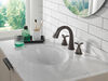 Two Handle Widespread Pull Down Bathroom Faucet