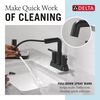 Two Handle Centerset Pull-Down Bathroom Faucet