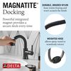 Single Handle Pull Down Bathroom Faucet (Recertified)