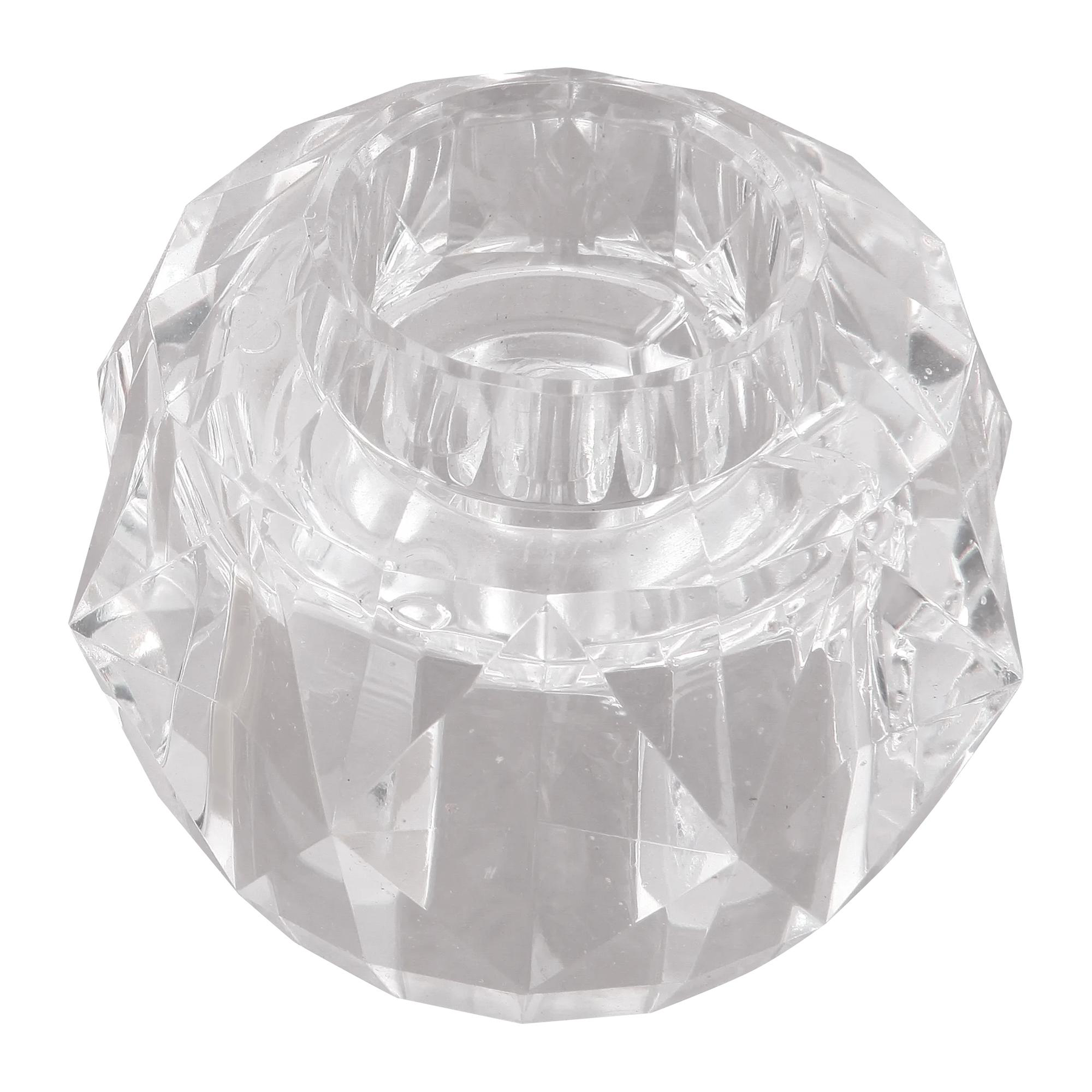 Clear Knob Handle Set